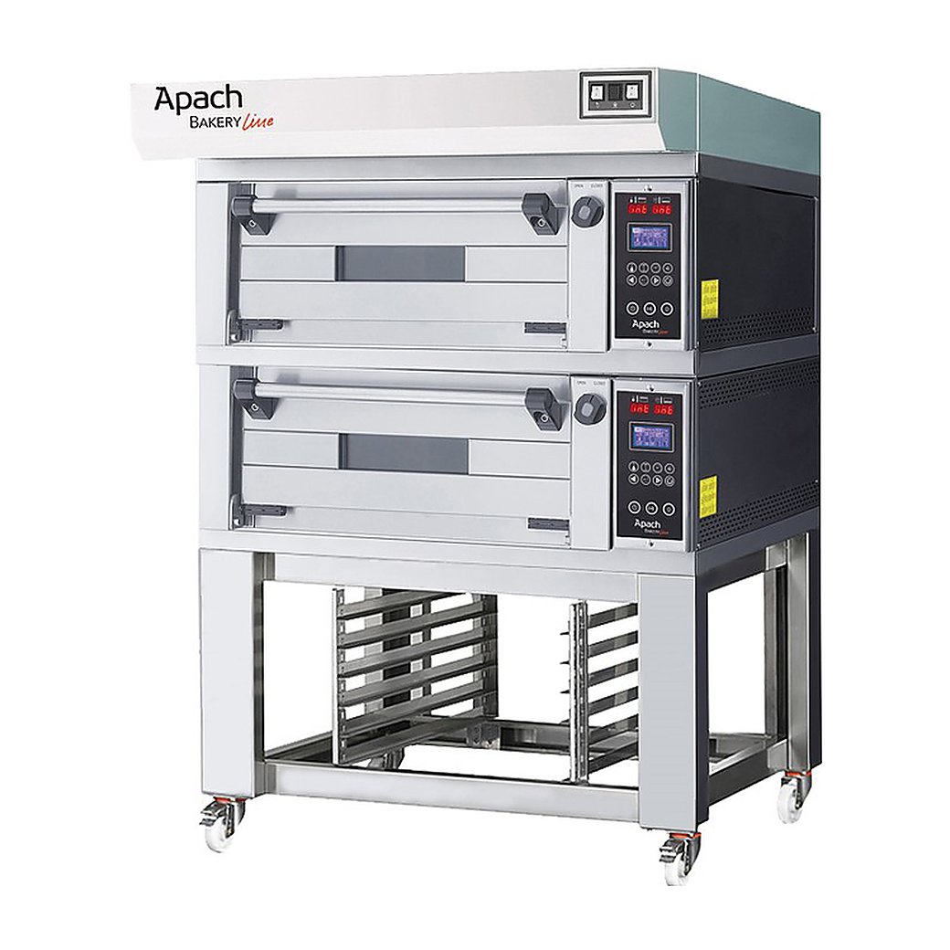 Печь для пиццы подовая Apach Bakery Line E22PZS DPBI-T
