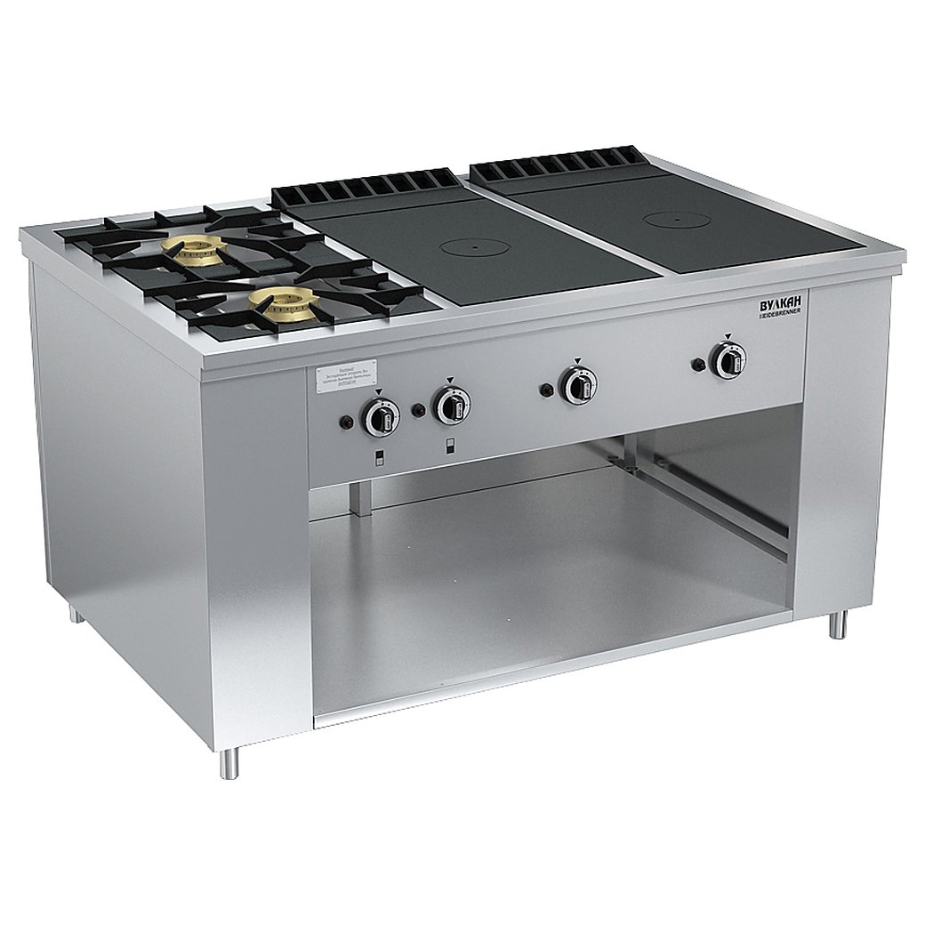 Плита газовая Вулкан ПРГ-IIA-6-2 Maxi