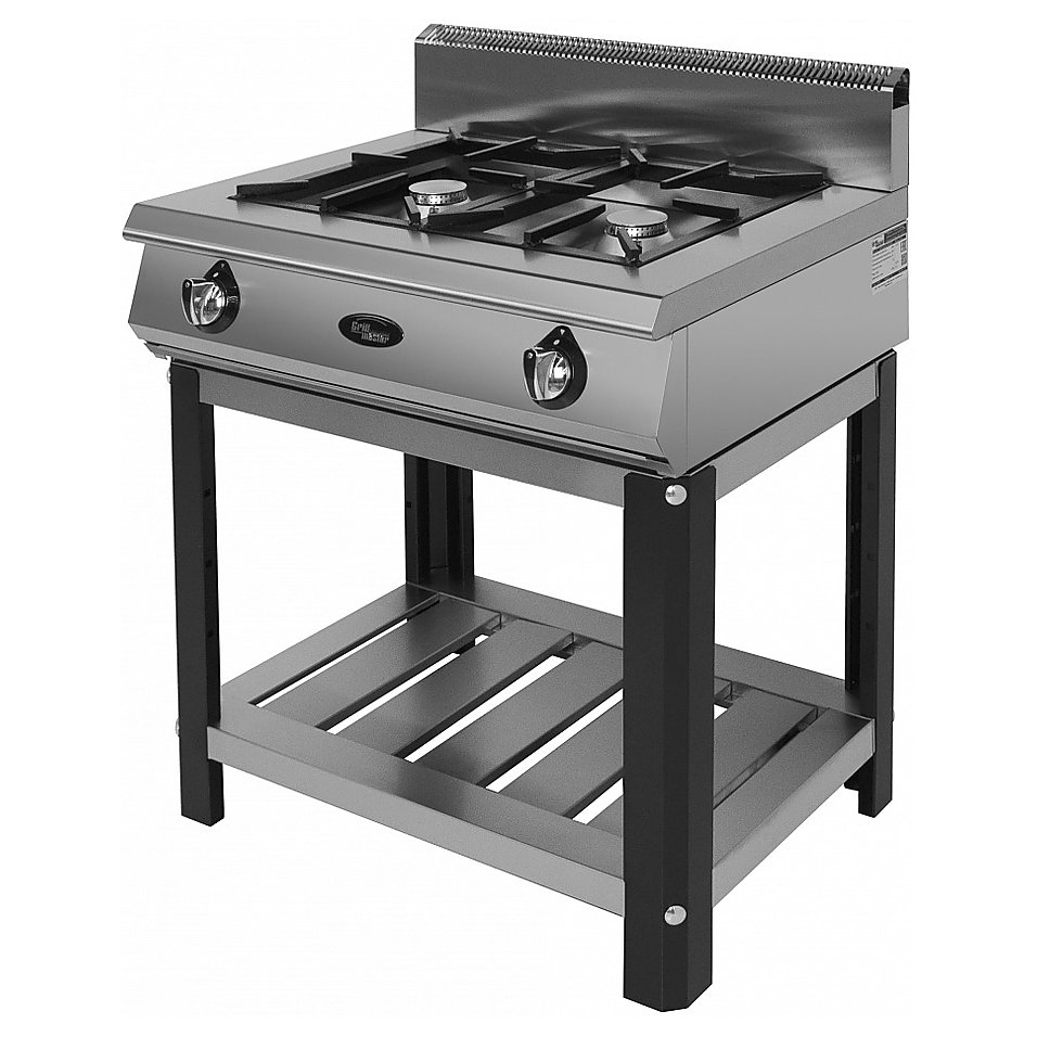 Плита газовая Grill Master Ф2ПГ/600 открытый стенд