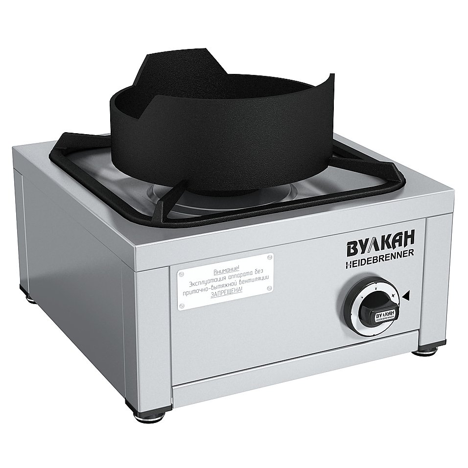 Плита газовая Вулкан KSB01 8065 WOK
