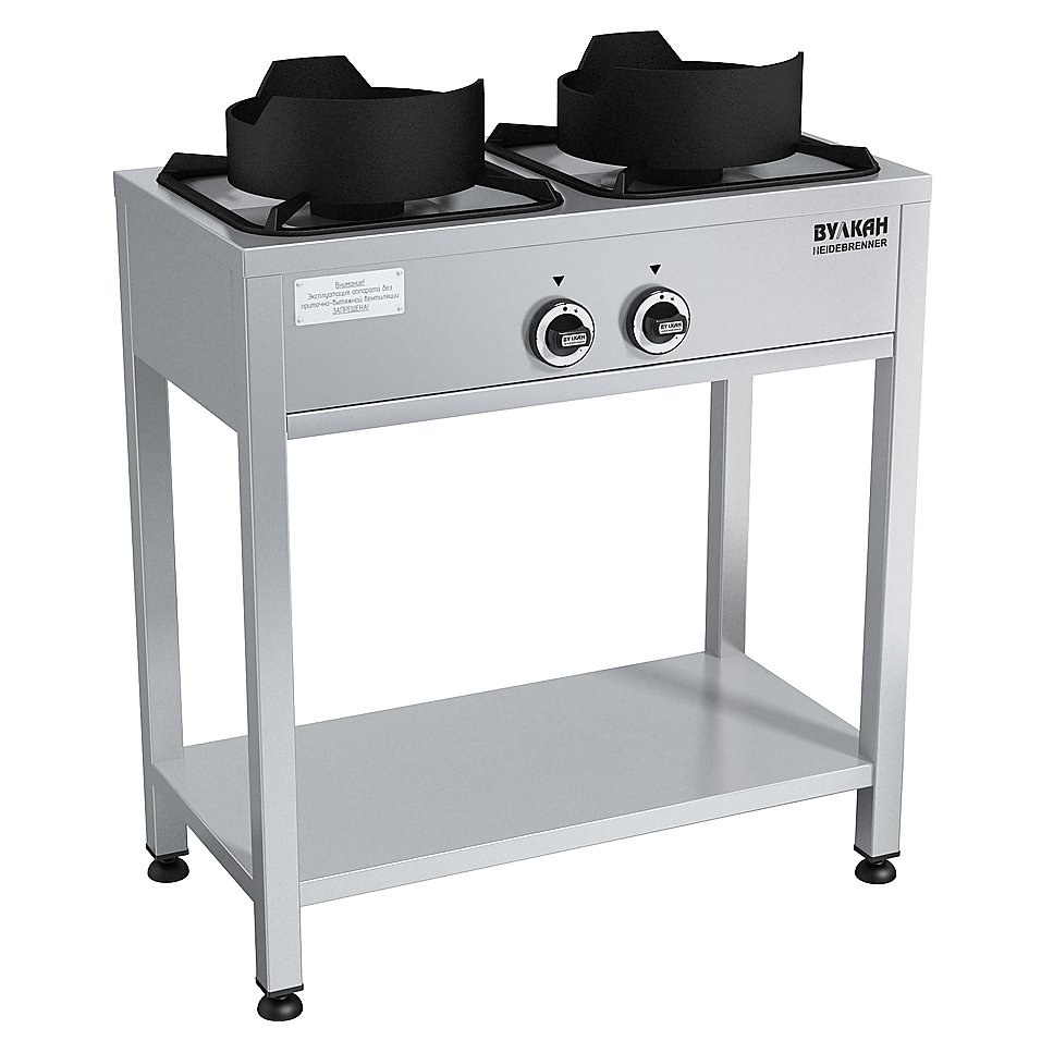 Плита газовая Вулкан KSB02 8176 WOK
