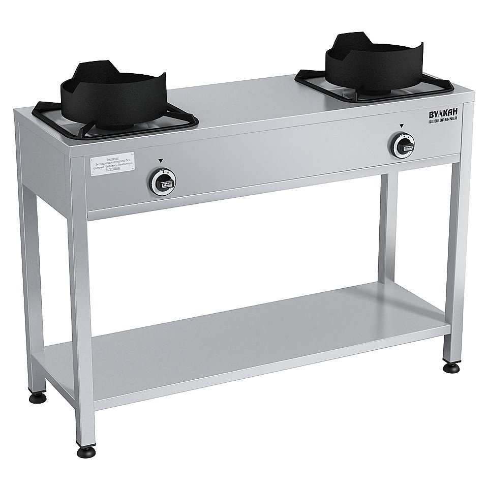 Плита газовая Вулкан KSB02 8155 WOK