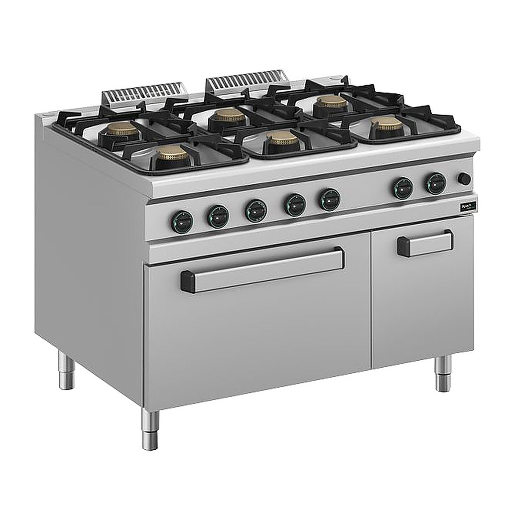 Плита газовая Apach Cook Line APRG-129FG/PL