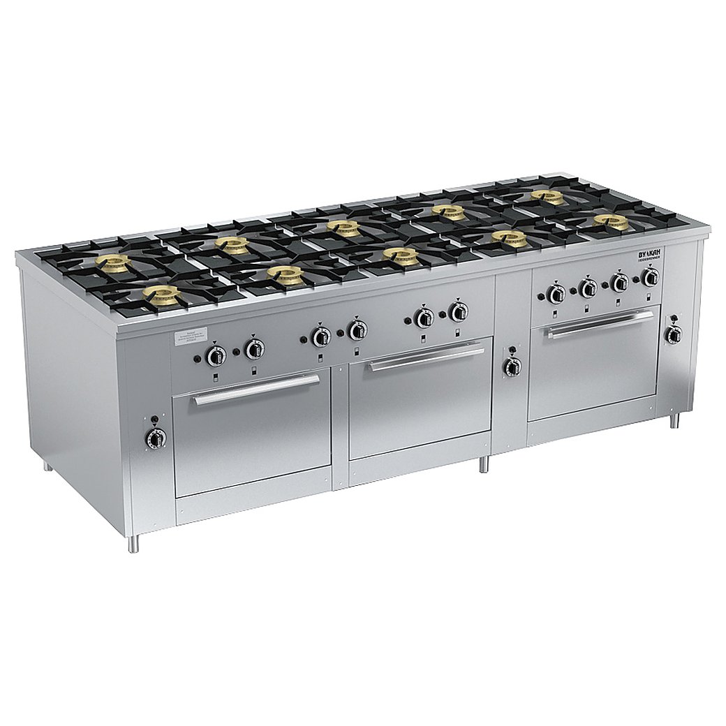 Плита газовая Вулкан ПРГ-IIA-10 3ДШ Maxi