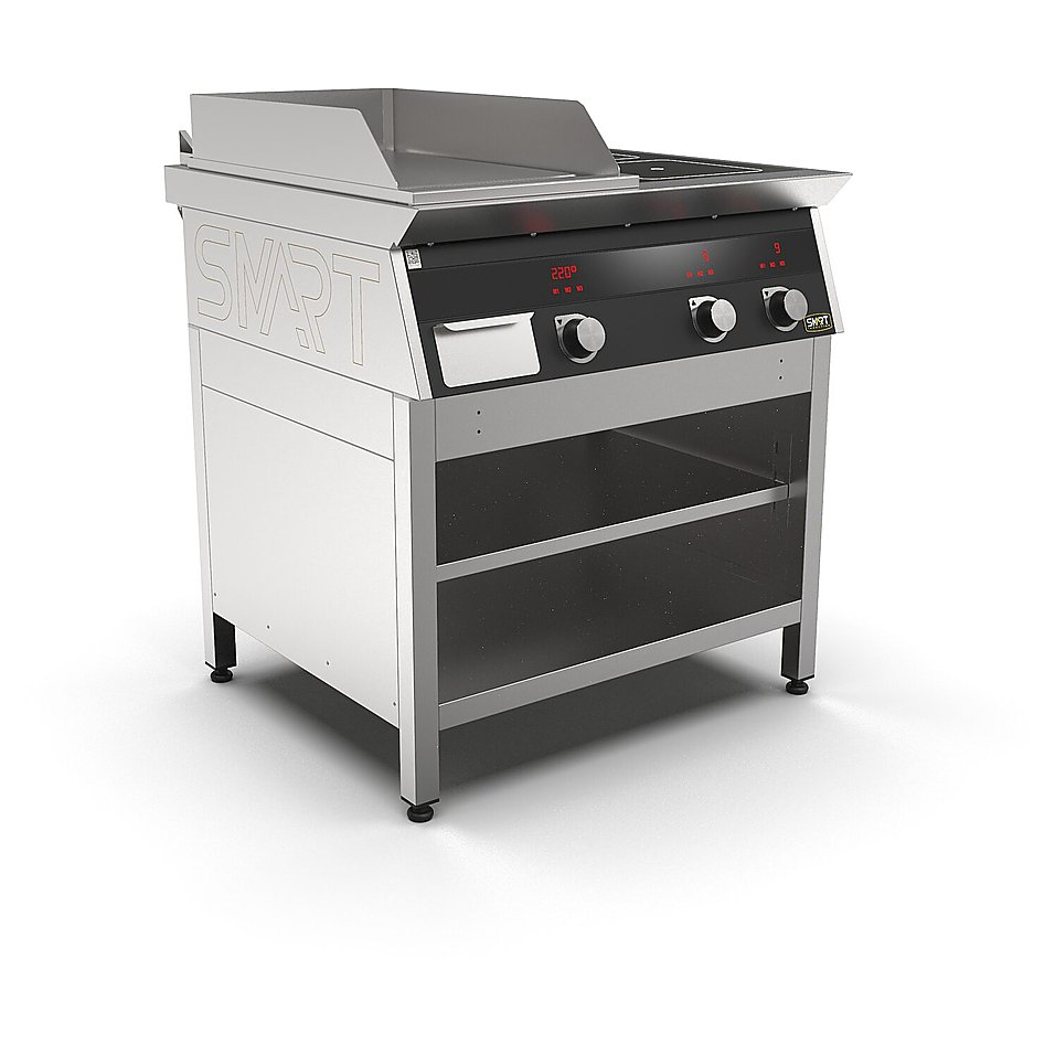 Плита индукционная комбинированная SMART INDUCTION K74-35KPB (с грилем), фото 3