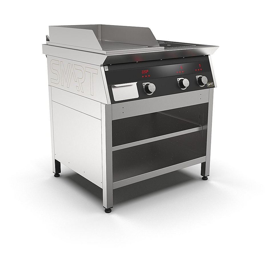 Плита индукционная комбинированная SMART INDUCTION K74-3PKB (с грилем), фото 3