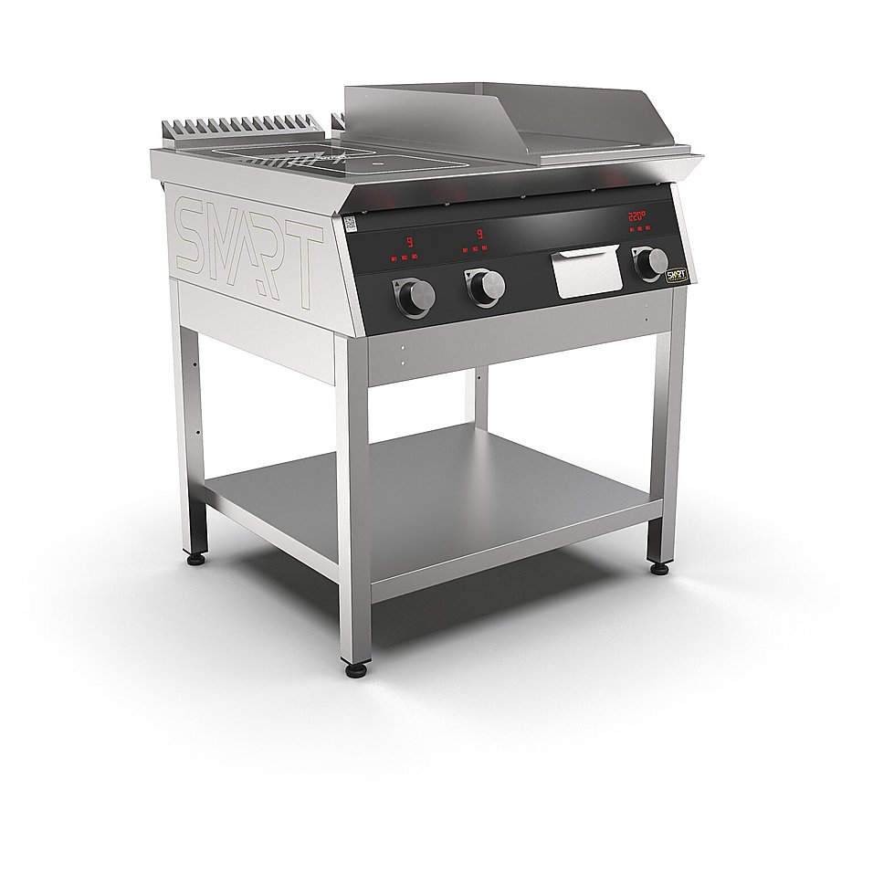 Плита индукционная комбинированная SMART INDUCTION K94-35KPB (с грилем), фото 2