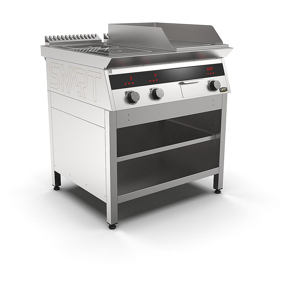 Плита индукционная комбинированная SMART INDUCTION K94-35KPN (с грилем), фото 3
