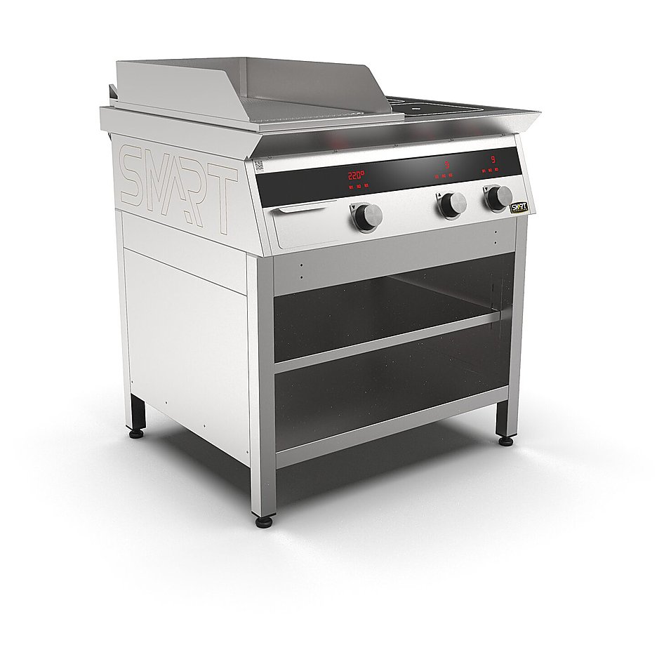 Плита индукционная комбинированная SMART INDUCTION K74-3RKN (с грилем), фото 3