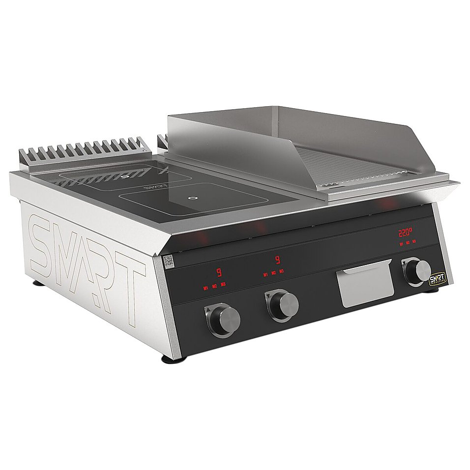 Плита индукционная комбинированная SMART INDUCTION K74-35KRB (с грилем)