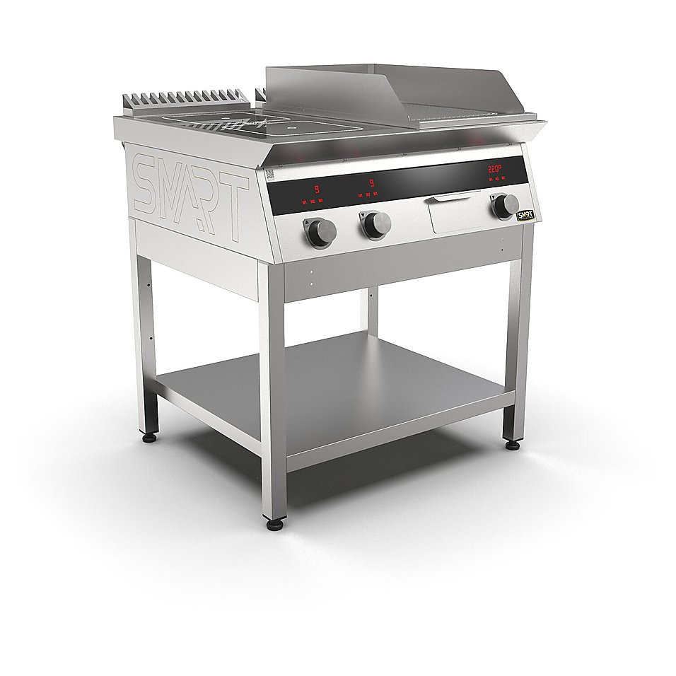 Плита индукционная комбинированная SMART INDUCTION K94-3KRN (с грилем), фото 2