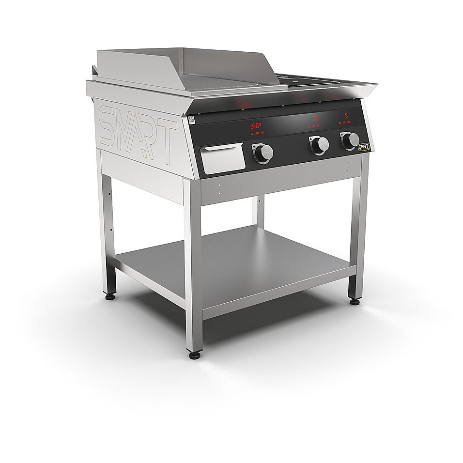 Плита индукционная комбинированная SMART INDUCTION K94-3RKB (с грилем), фото 2