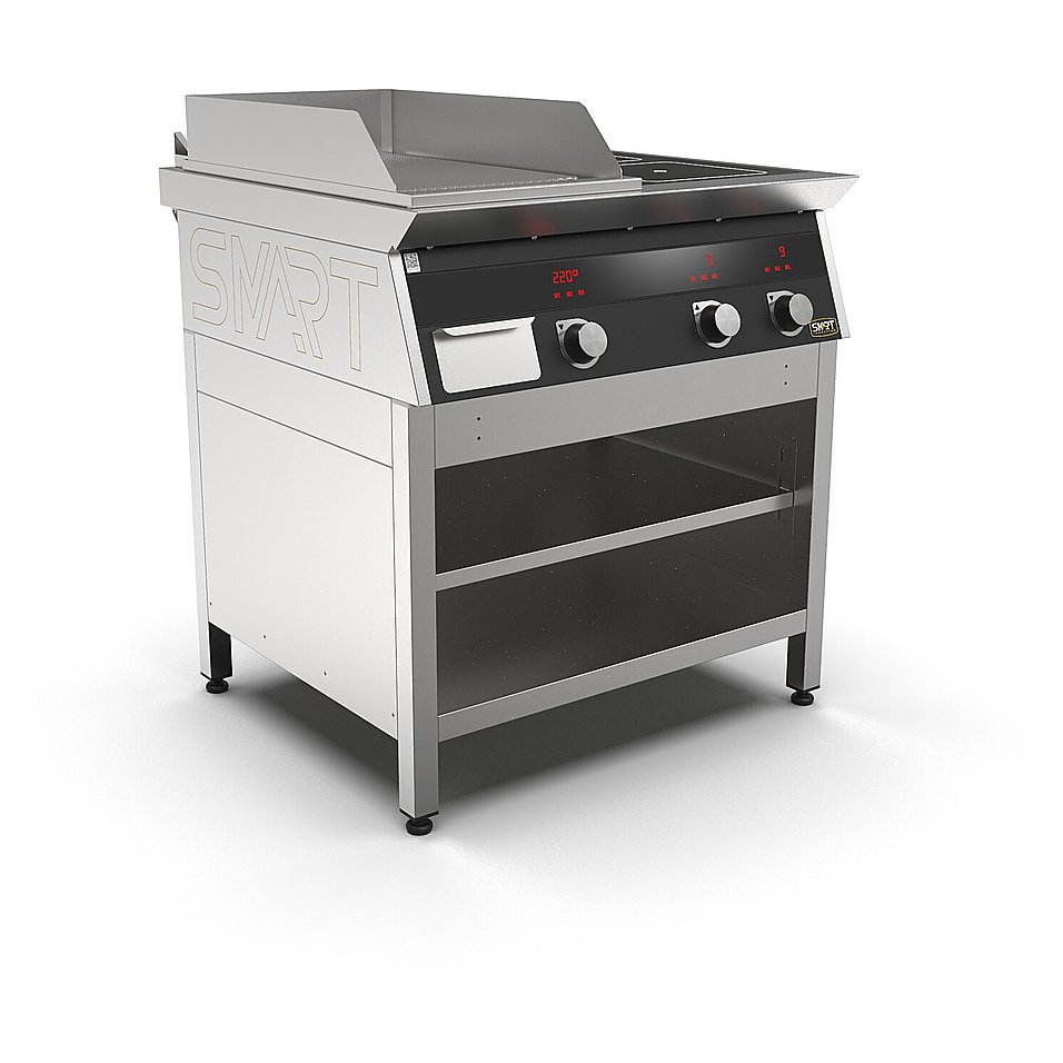 Плита индукционная комбинированная SMART INDUCTION K74-5RKB (с грилем), фото 3