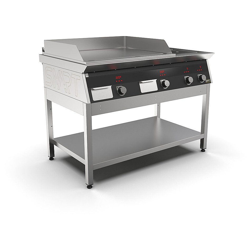 Плита индукционная комбинированная SMART INDUCTION K76-3PPKB (с грилем), фото 2
