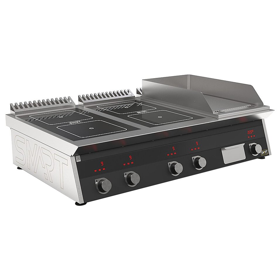 Плита индукционная комбинированная SMART INDUCTION K76-35KRB (с грилем)