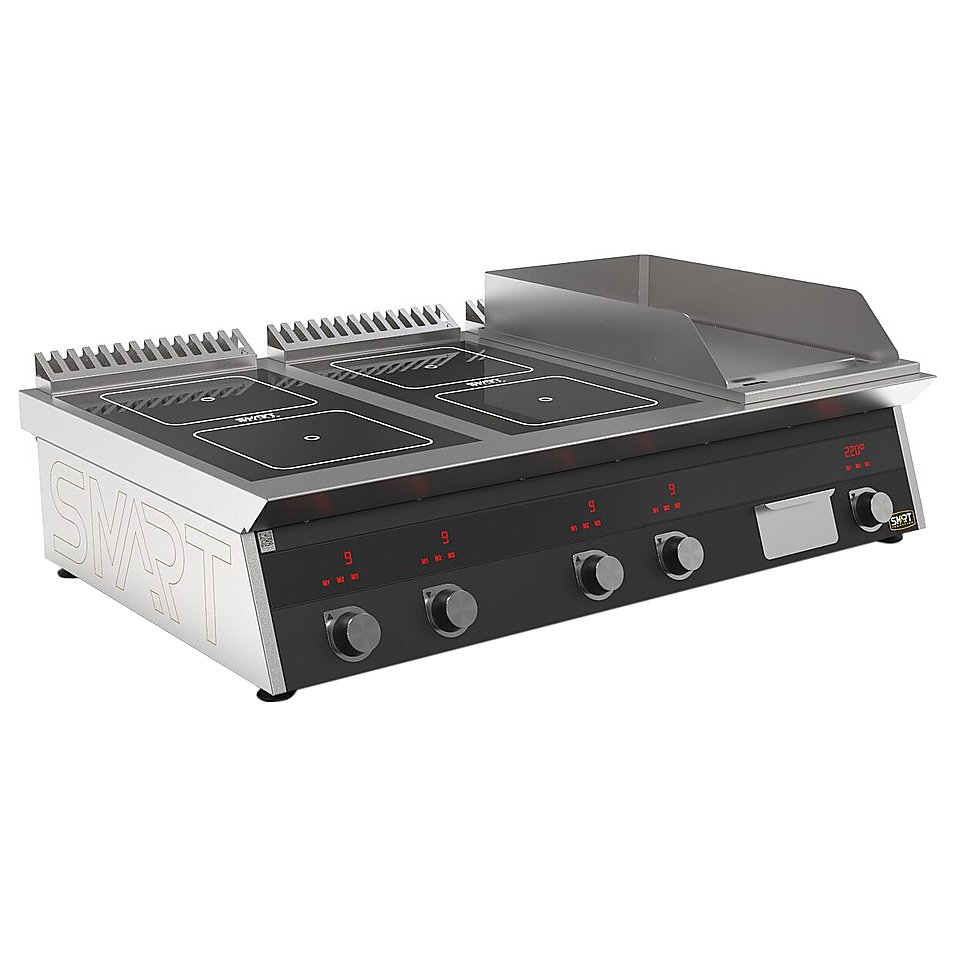 Плита индукционная комбинированная SMART INDUCTION K76-5KPB (с грилем)