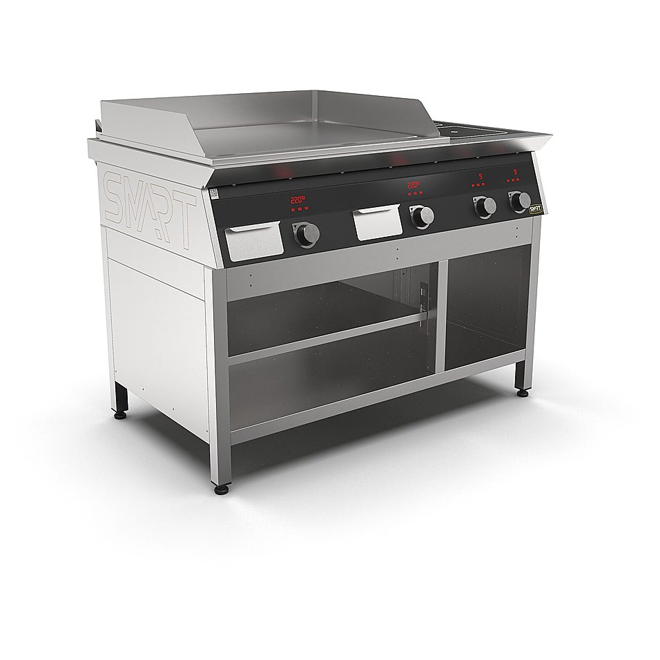 Плита индукционная комбинированная SMART INDUCTION K96-5PPKB (с грилем), фото 3