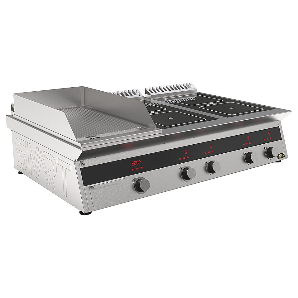 Плита индукционная комбинированная SMART INDUCTION K96-35RKN (с грилем)