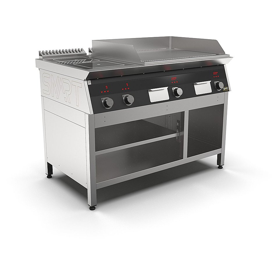 Плита индукционная комбинированная SMART INDUCTION K76-5KRRB (с грилем), фото 3
