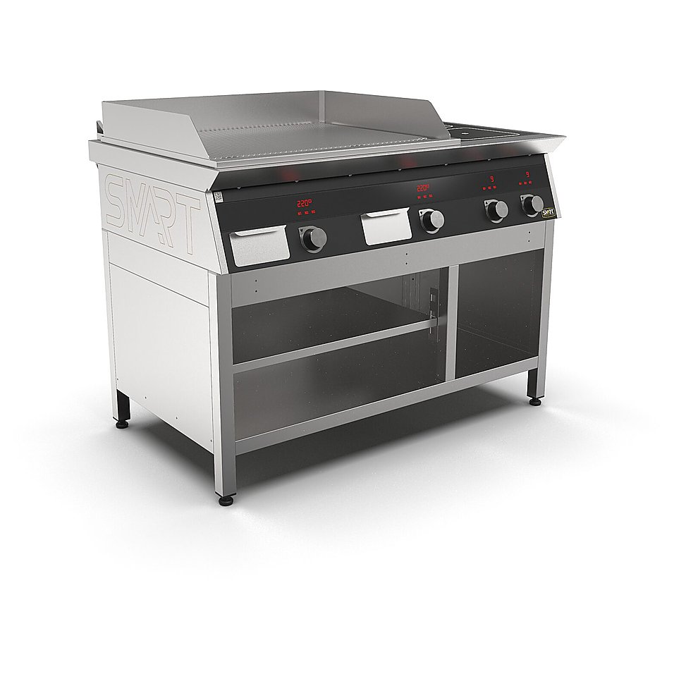 Плита индукционная комбинированная SMART INDUCTION K76-5RRKB (с грилем), фото 3