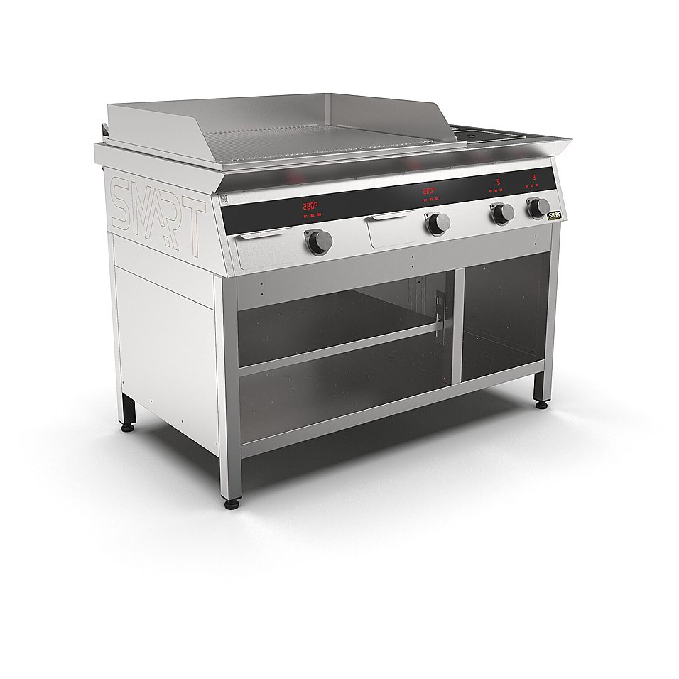 Плита индукционная комбинированная SMART INDUCTION K96-3RRKN (с грилем), фото 3