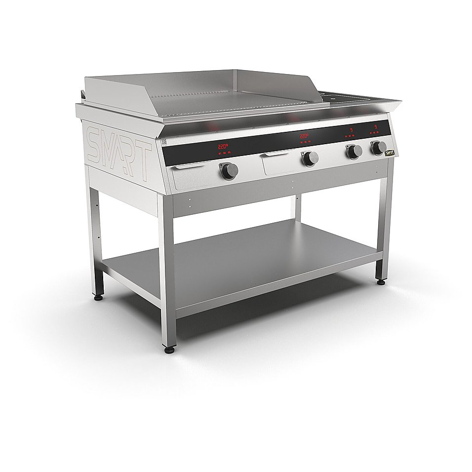 Плита индукционная комбинированная SMART INDUCTION K96-3RRKN (с грилем), фото 2