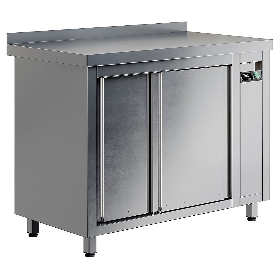 Стол тепловой Restoinox Т-СПЗК-12/7-Б закрытый с бортом