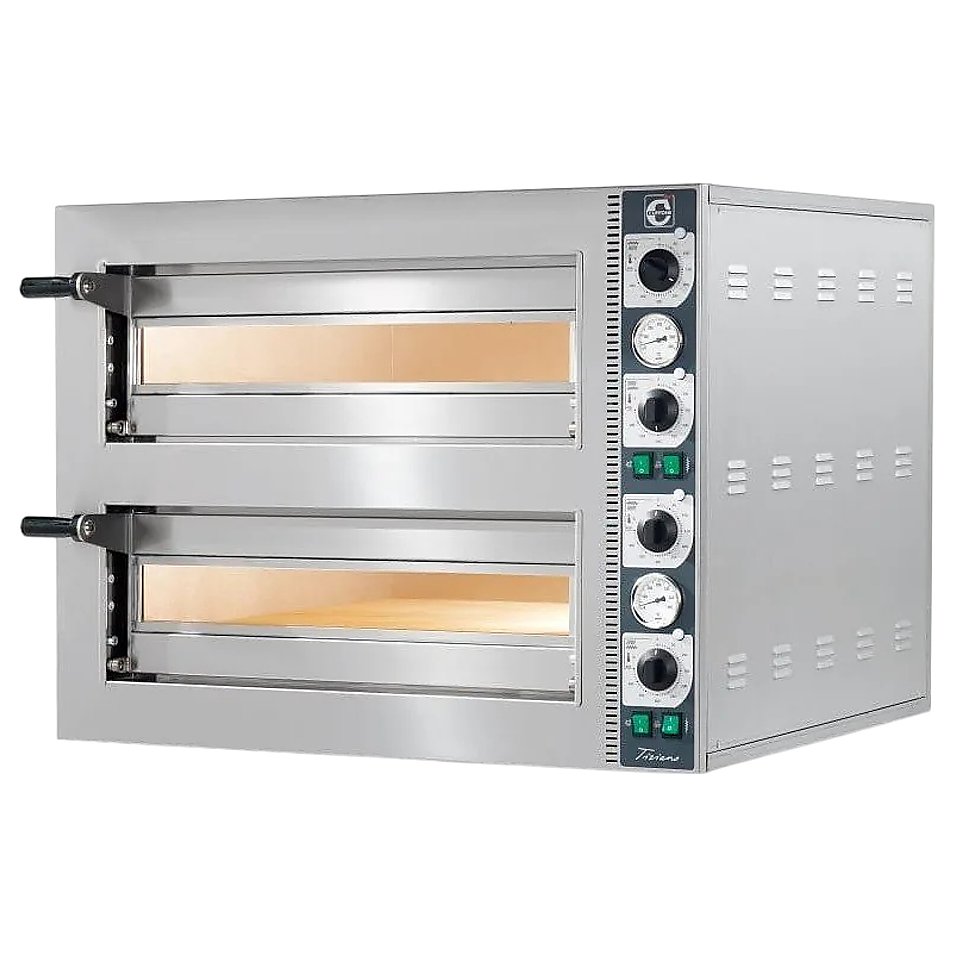 Печь для пиццы Cuppone Tiziano TZ435/2M-C5-CP