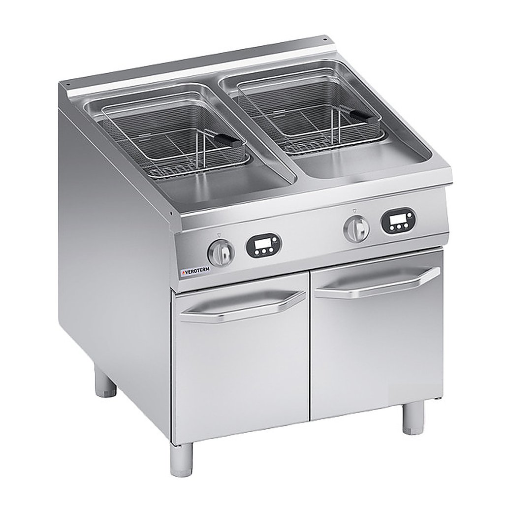 Фритюрница электрическая VEROTERM VT4FEEP1020 20+20 л