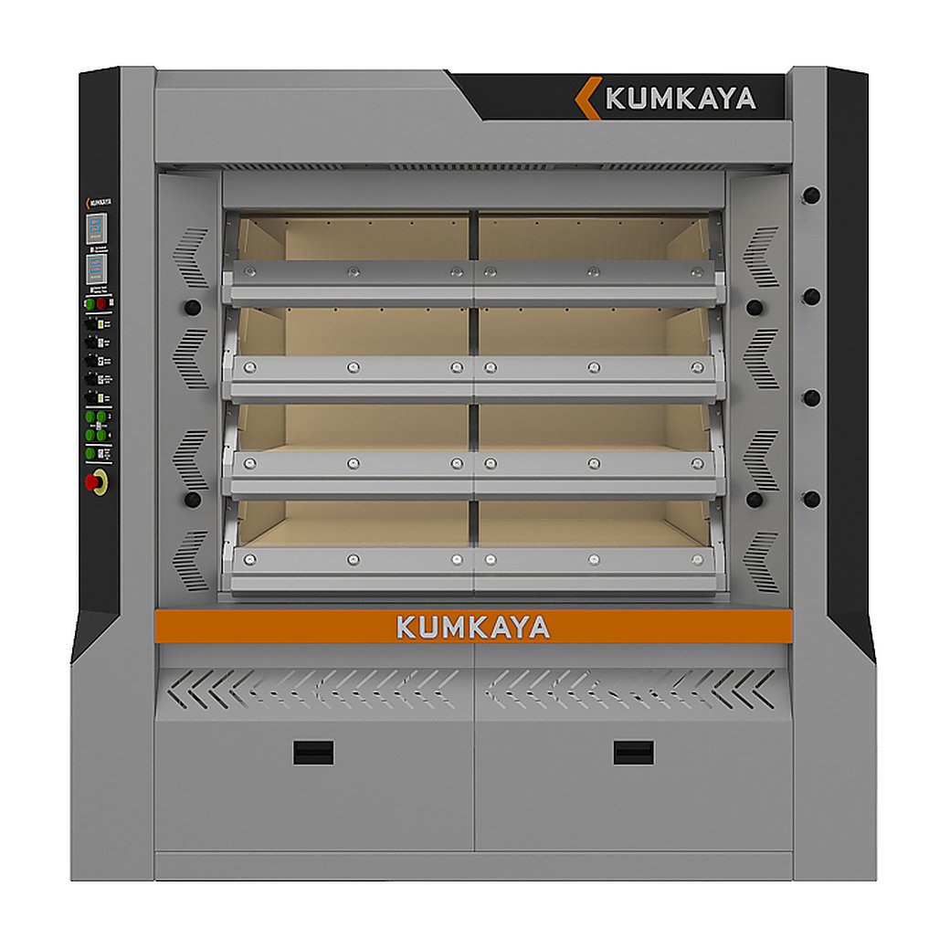 Печь подовая паротрубная Kumkaya BRS 60G разборная, фото 2