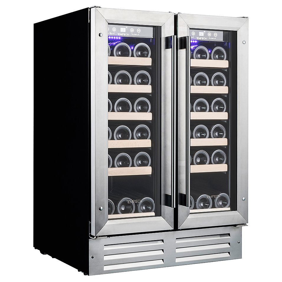 Винный шкаф Temptech Premium WP2DQ60DCS нерж. сталь, фото 2