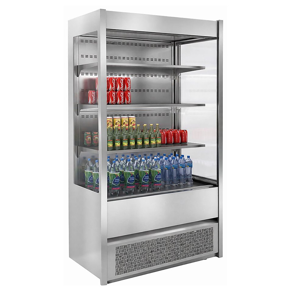 Горка холодильная HICOLD RDM 95/7 18PRO 1050х700х1800 мм, нержавеющая сталь