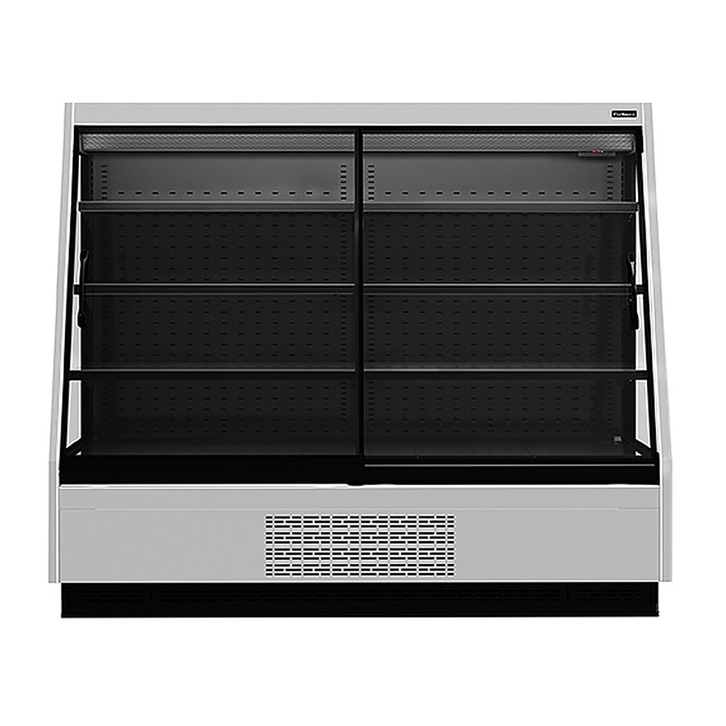 Горка холодильная Carboma F16-08 VV 1,9-1 0300 STANDARD фронт X1 версия 2.0 9006-9005