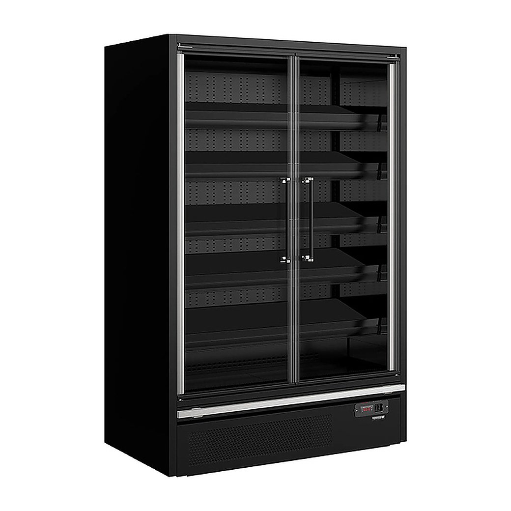 Горка холодильная TEFCOLD GALAXY+ GP14FGD BLACK