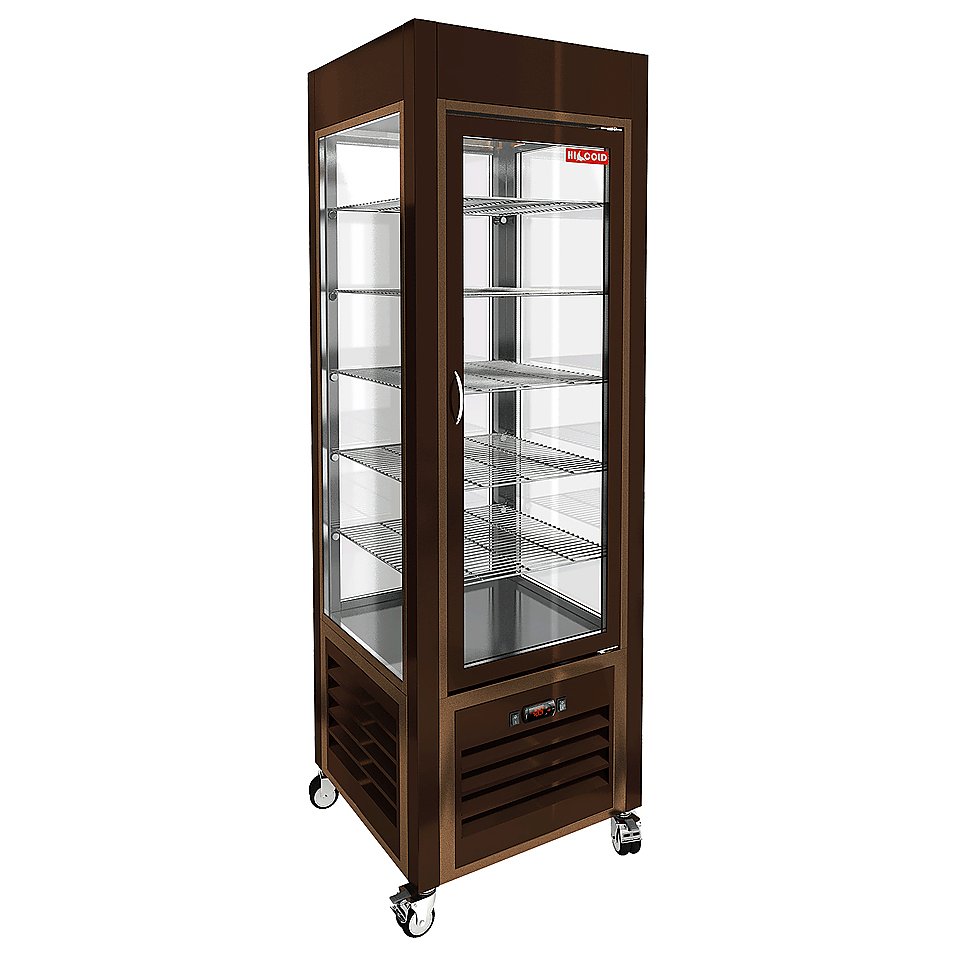 Витрина кондитерская HICOLD VRC 350 Brown FR