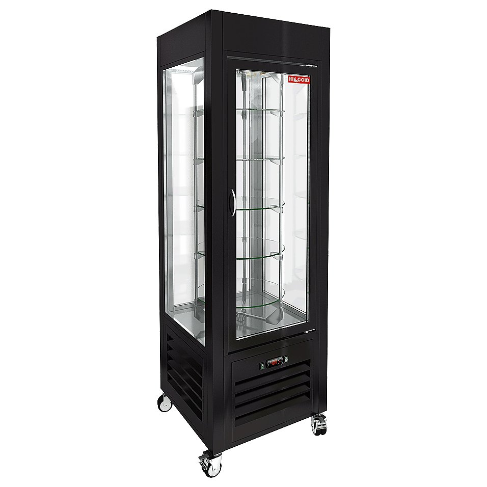 Витрина кондитерская HICOLD VRC 350 R Black