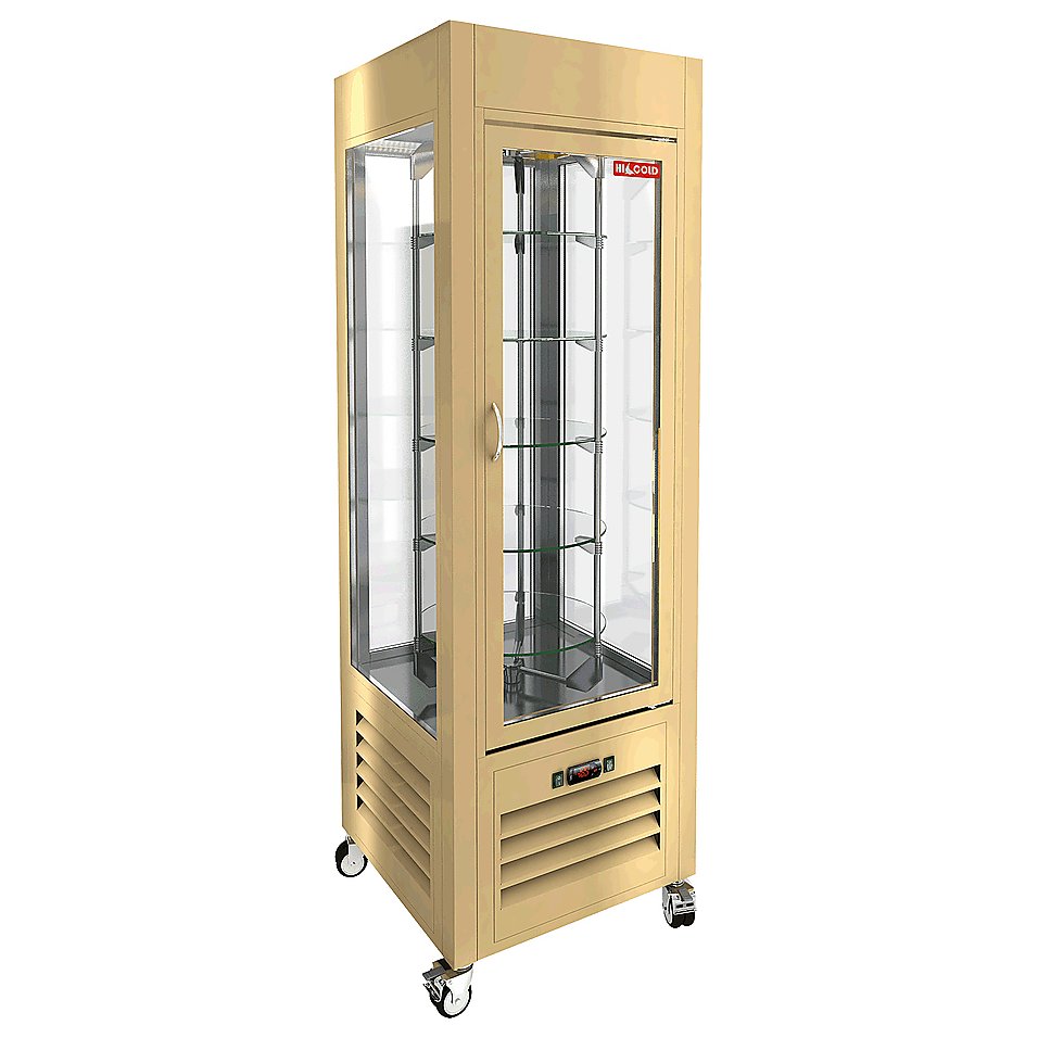 Витрина кондитерская HICOLD VRC 350 R Beige