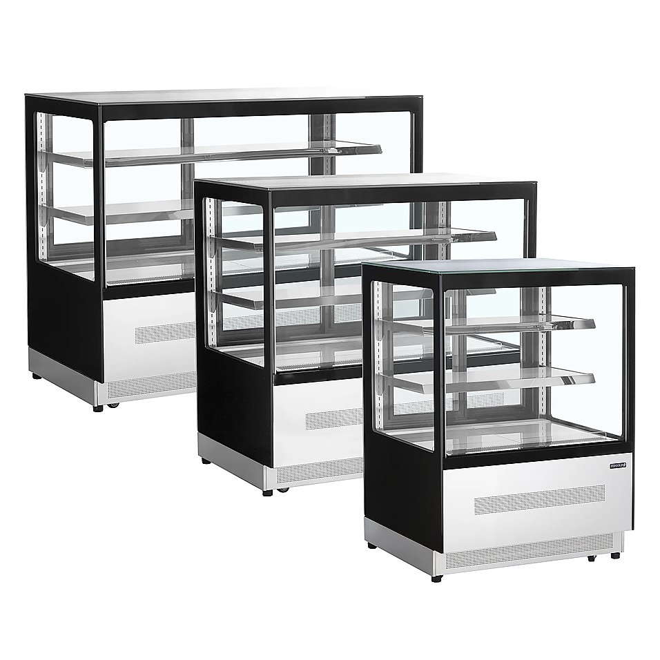 Витрина кондитерская настольная TEFCOLD LPD1200F/BLACK, фото 2