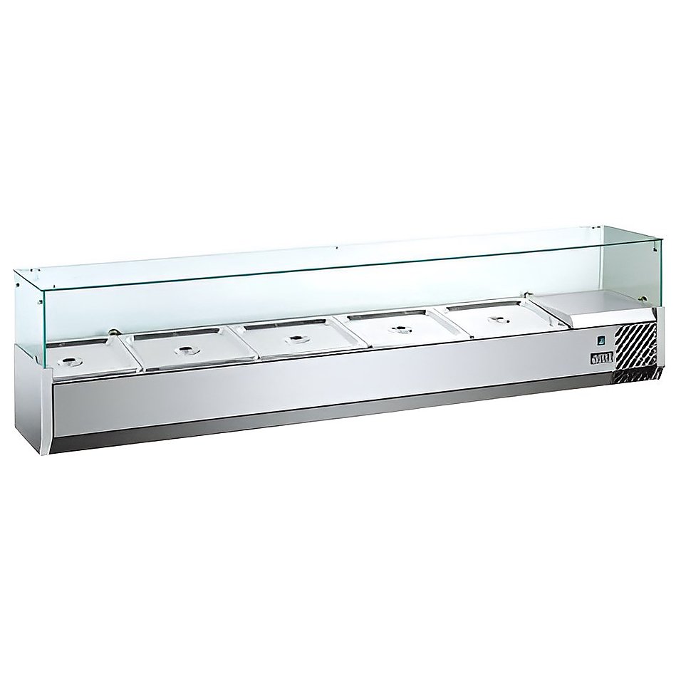 Витрина холодильная Hurakan HKN-VRX1400/330