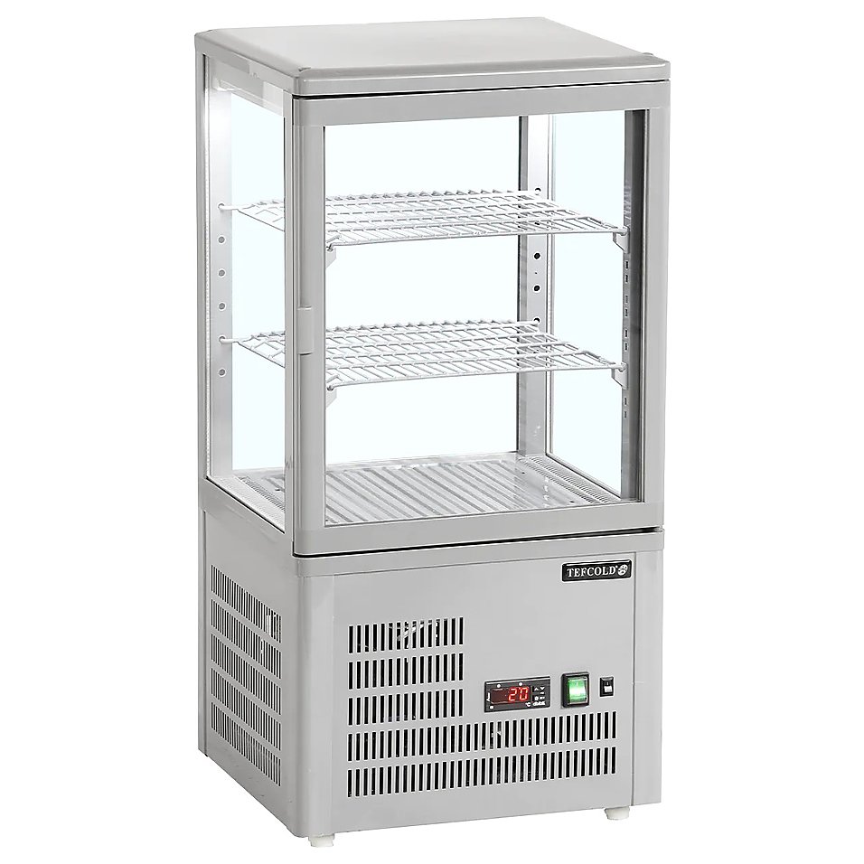 Витрина холодильная TEFCOLD UPD60 серая