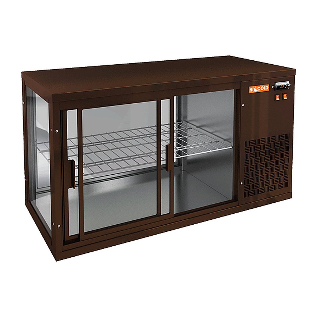 Витрина холодильная HICOLD VRL 1100 R Brown