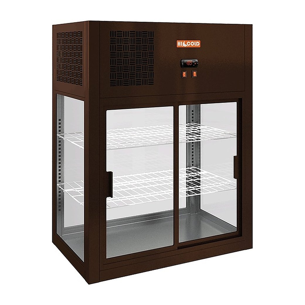Витрина холодильная HICOLD VRH O 790 Brown