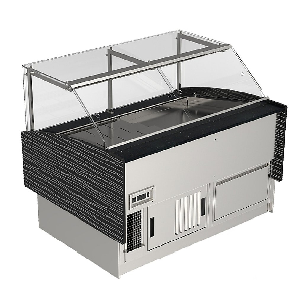 Витрина холодильная BSV-inox VRG-1,8