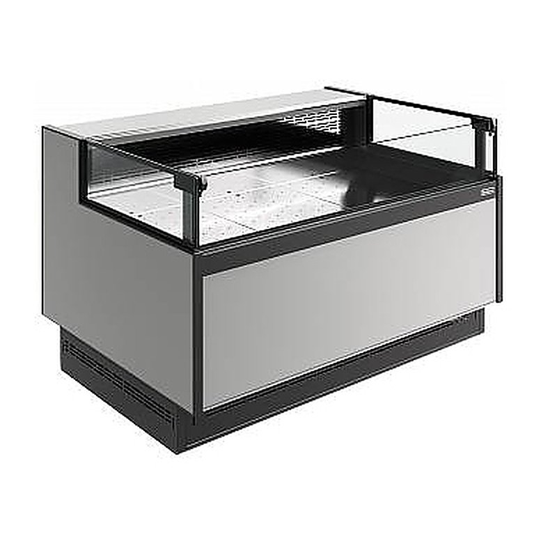 Витрина холодильная Carboma Bavaria 4 GC110 SM 0,94-2 версия 2.0 9006-9005 (без боковин)
