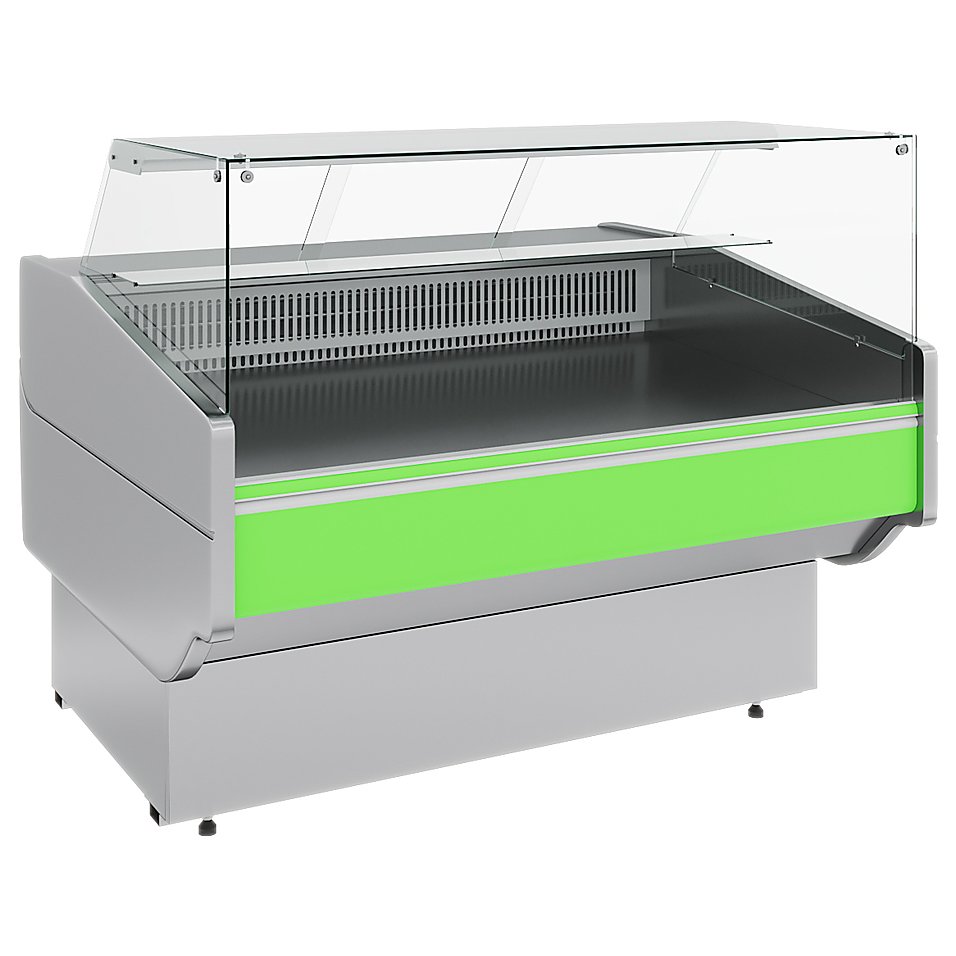 Витрина холодильная Carboma Atrium 2 GC120 SM 1,5-1 (цвет по схеме) (статика)