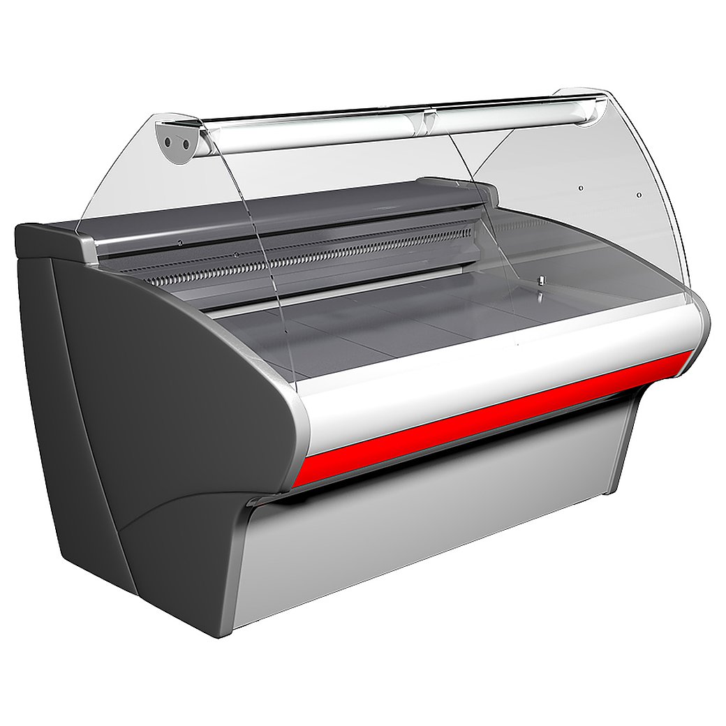 Витрина холодильная Carboma Bavaria G110 VV 2,0-1 (ВХСр-2,0 Bavaria G110) (динамика, с боковинами)