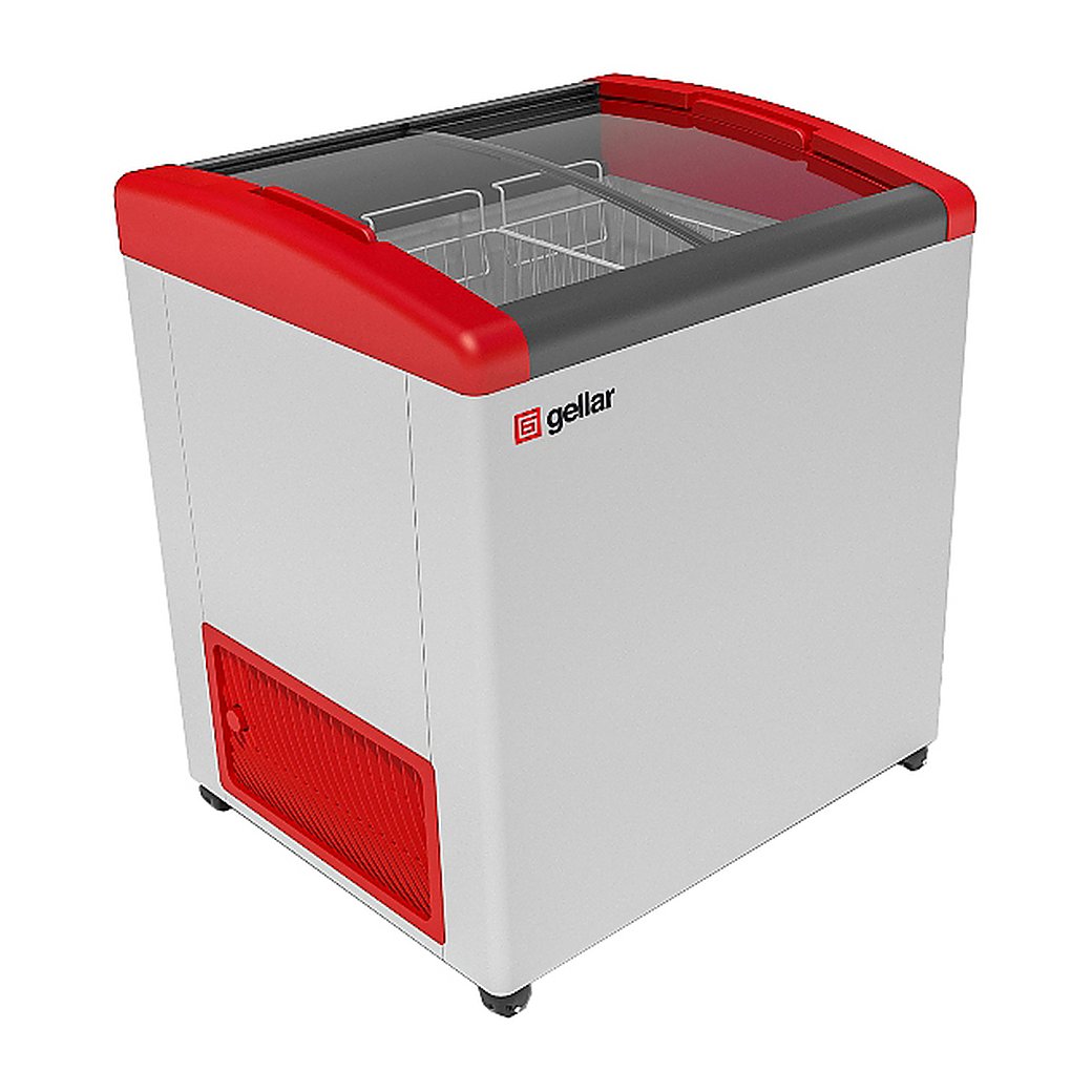 Ларь морозильный Frostor GELLAR FG 250 E красный (R290)