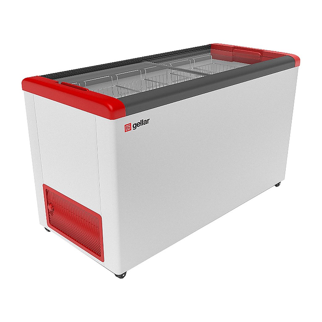 Ларь морозильный Frostor GELLAR FG 500 C красный, фото 2