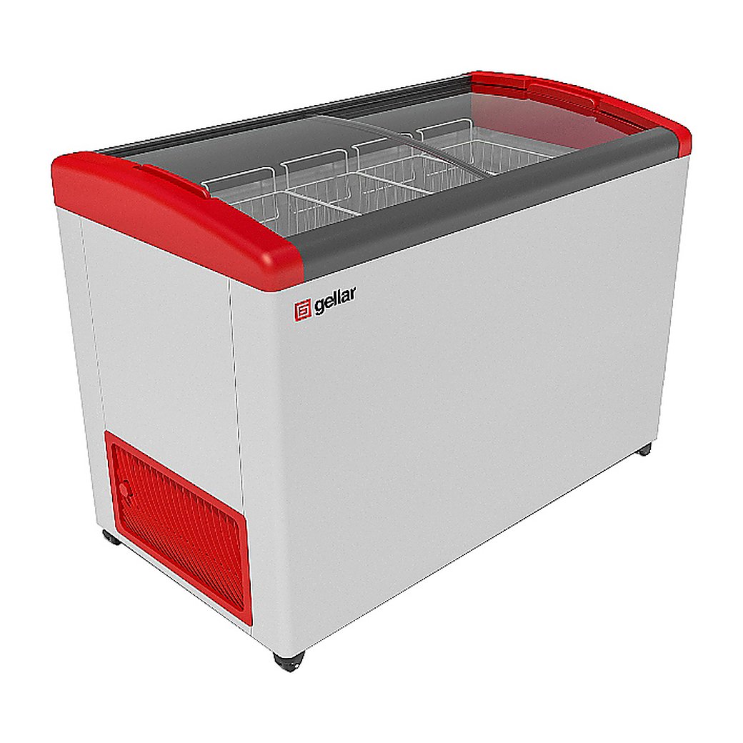 Ларь морозильный Frostor GELLAR FG 400 E красный (R290)