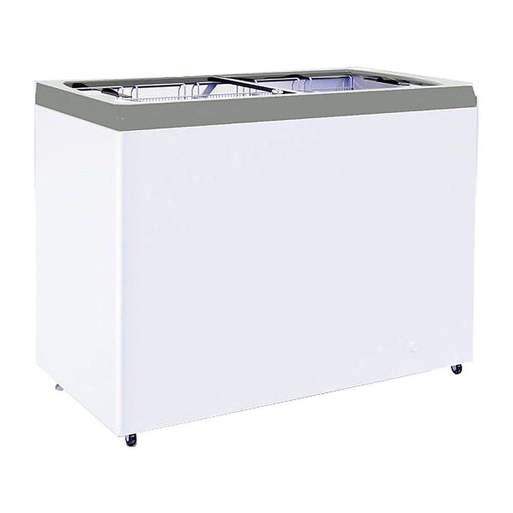 Ларь морозильный ITALFROST (CRYSPI) CF500F без корзин (серый, R290)